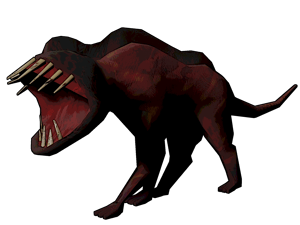 This is the Avatar Image for the Mouthdog/Eyeless Dog (Lethal Company) AI Voice and Text to Speech Generator